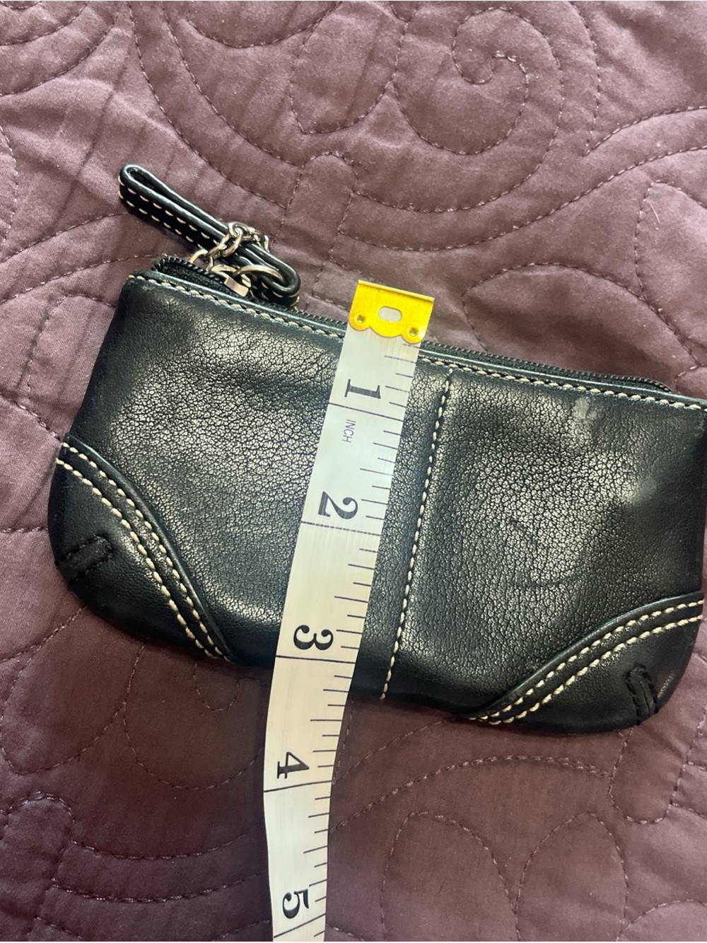Coach Leather Coin/card Wallet Vintage - Picture 5 of 5